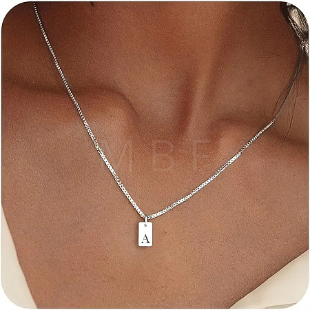 304 Stainless Steel Box Chain Necklaces FS-WG1FEB4-03-1