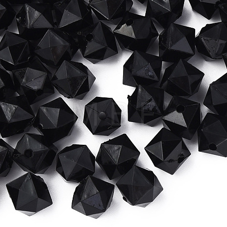 Transparent Acrylic Beads MACR-S373-132-B12-1