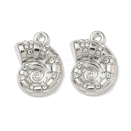 Alloy Crystal Rhinestone Pendants FIND-G108-04G-P-1