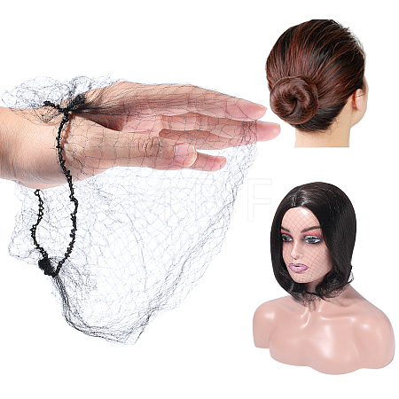 Nylon Stocking Wig Caps DIY-WH0750-333B-1