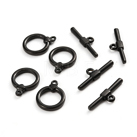 304 Stainless Steel Toggle Clasps STAS-D142-04A-B-1