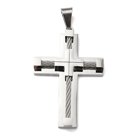 304 Stainless Steel Pendants STAS-H256-05P-1