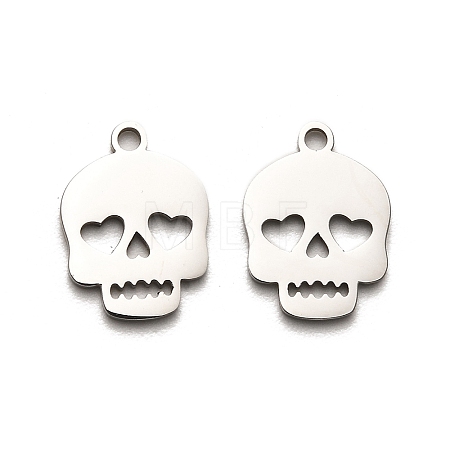 Non-Tarnish Halloween 316 Surgical Stainless Steel Charms STAS-H190-13P-01-1