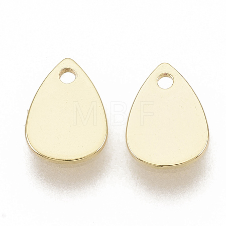 Brass Charms X-KK-T051-29G-NF-1