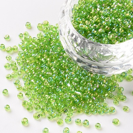 Round Glass Seed Beads SEED-A007-2mm-164-1