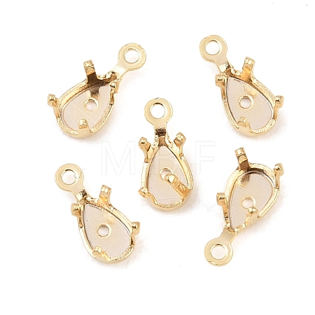 Brass Sew on Prong Settings KK-C163-13A-G-1