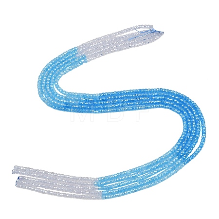 Cubic Zirconia Beads Strands ZIRC-P125-2x3mm-31-1