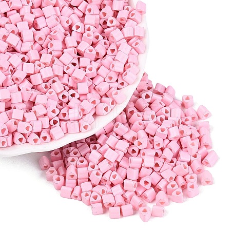 FGB Baking Paint Glass Seed Beads SEED-Q040-09A-02-1
