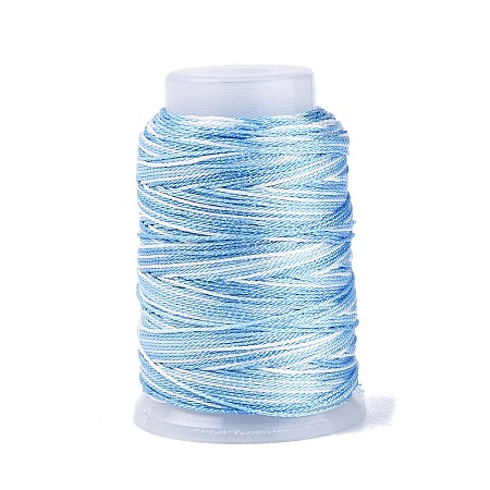 5 Rolls 9-Ply Braided Nylon Strings with Metallic Thread OCOR-Q062-01C-1