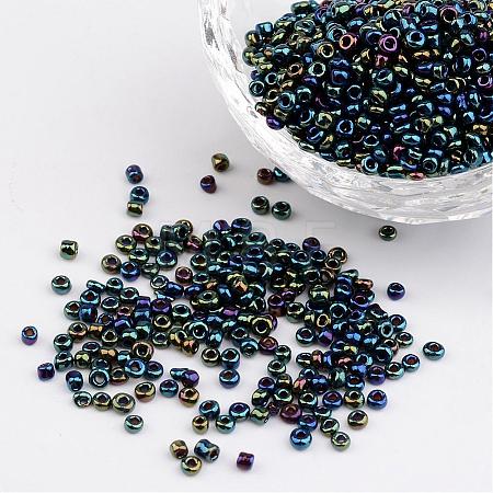 12/0 Iris Round Glass Seed Beads X-SEED-A009-2mm-605-1