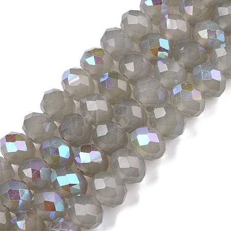 Electroplate Glass Beads Strands EGLA-A044-J8mm-L10-1