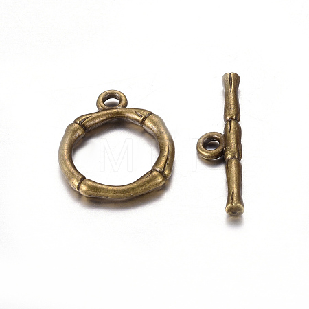 Alloy Toggle Clasps LS-X-PALLOY-EA9143Y-AB-RS-1