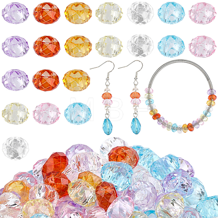 120Pcs Mixed Styles Glass Beads GLAA-PA0001-88-1