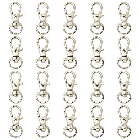20Pcs Alloy Swivel Lobster Claw Clasps FIND-YW0001-55C-1