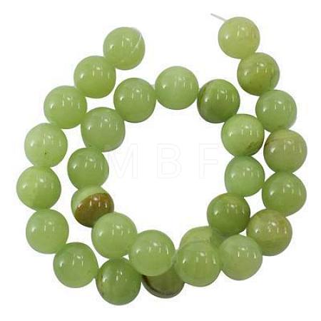 Natural Flower Jade X-GSR12mmC193-1