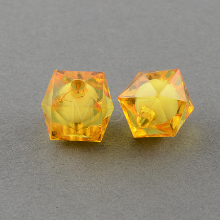Transparent Acrylic Beads TACR-S112-10mm-07-1