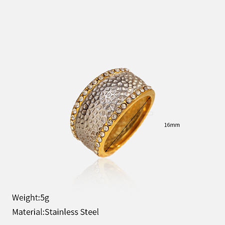 304 Stainless Steel Finger Rings FS-WG09FC7-01-1