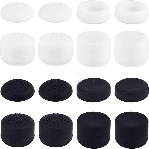 Olycraft 2Set 2 Colors Silicone Replacement Gamepad Button Keycap Set AJEW-OC0002-81B-1