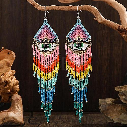 Bohemian Style Tassel Dangle Earrings RM8335-3-1