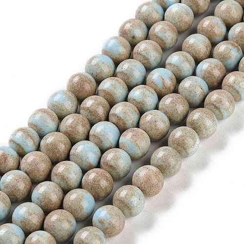 Natural Rainbow Alashan Agate Beads Strands G-NH0022-A07-02-1