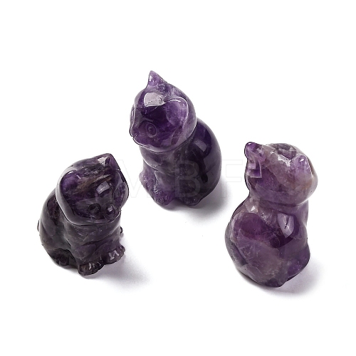 Natural Amethyst Display Decorations DJEW-P019-D03-1