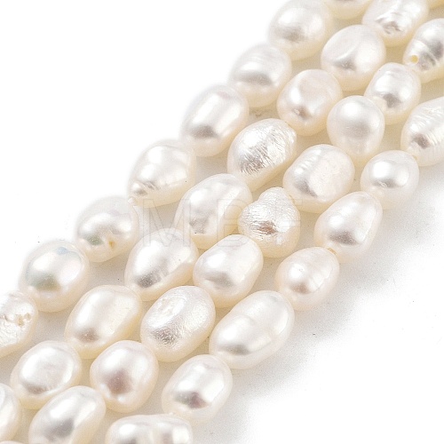 Natural Cultured Freshwater Pearl Beads Strands PEAR-P062-32D-1