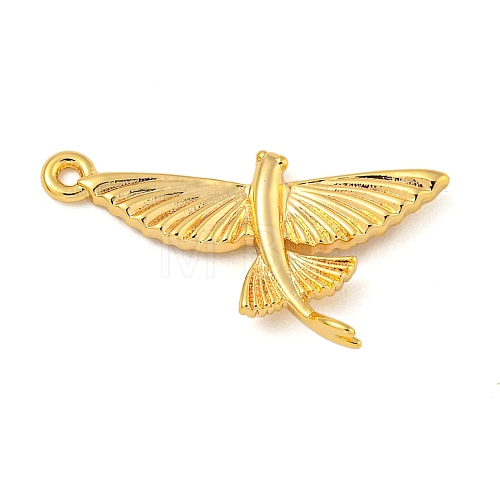 Flying Fish Brass Pendants KK-G508-01C-G-1