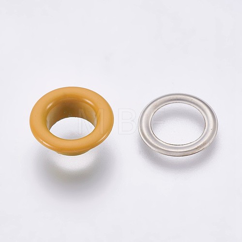 Iron Grommet Eyelet Findings IFIN-WH0023-D09-1
