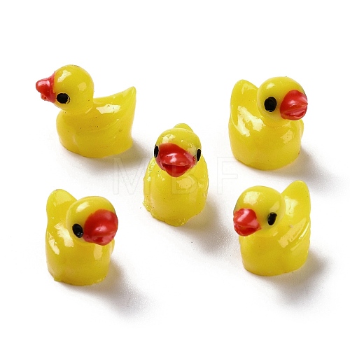 Duck Plastic Display Ornaments DJEW-C004-01B-1