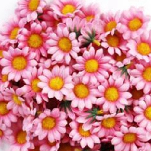 Artificial Silk Chrysanthemum Daisy Flowers Heads DIY-WH0210-03D-1