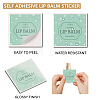 80Pcs 8 Style Custom Lip Balm DIY Label Sticker DIY-CP0007-95H-3