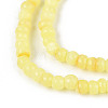 Natural Freshwater Shell Dyed Beads Strands SHEL-T020-29B-09-3