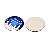 18Pcs Christmas UV Single Face Printed Wood Pendant Decorations WOOD-N020-46-3