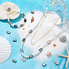 1 Strand Natural Abalone Shell/Paua Shell Beads Strands BSHE-BC0001-12-5
