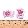 Alloy Enamel Sports Pendants ENAM-T022-74P-3