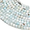 Natural Larimar Beads Strands GG-CBABEF5-B02-01-3