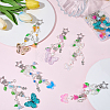 DIY Butterfly Keychain Making Kits DIY-SC0033-73-5