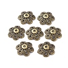 Tibetan Style Alloy Bead Caps MLF10883Y-NF-1