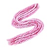 Anti-Tarnish Electroplate Glass Beads Strands EGLA-ZX010-6mm-02-3
