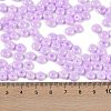 Opaque Colours Luster Glass Seed Beads SEED-P008-01C-06-4