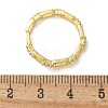 Rectangle Clear Cubic Zirconia Finger Rings RJEW-G337-13G-5