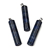 Dyed Natural Lapis Lazuli Big Pendants G-F820-11J-1