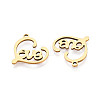 201 Stainless Steel Pendants STAS-T073-50G-2