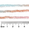 Transparent Painted Glass Beads Strands DGLA-A034-T1mm-A19-3