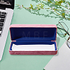 1Pc Rectangle Iron & Velvet Eyeglass Cases AJEW-CN0007-35A-4