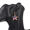 Glass Seed Beads Dangle Earrings EJEW-MZ00695-4