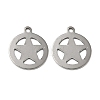 201 Stainless Steel Pendants STAS-I330-042P-1