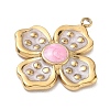 304 Stainless Steel Enamel Pendants LS-STAS-I369-04G-01-2