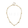 (Jewelry Parties Factory Sale)Brass Beaded Necklaces NJEW-JN03040-2