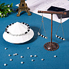 20Pcs 925 Sterling Silver Corrugated Round Spacer Beads STER-TA0001-32-7